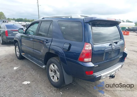 2003 Toyota 4Runner Limited V8 z USA, uszkodzony, nr VIN JTEBT17R438005858